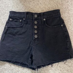 Madewell denim shorts